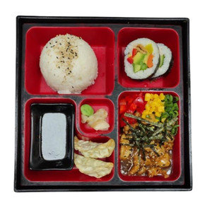 Chicken Karaage Bento with softdrink