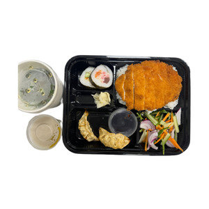 Chicken Katsu Bento with softdrink