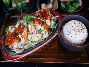 Crispy Breaded Tofu Teppanyaki