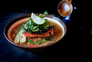 Grilled Salmon Miso Ramen