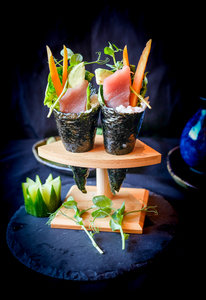 Tuna Avocado Temaki